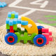 Toyroyal children's building blocks large plastic particles