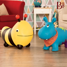 Детские игрушки для прыжков 比乐b.toys跳跳马儿童充气跳跳球羊角球加厚骑马大号骑坐玩具跳跃 OTHER