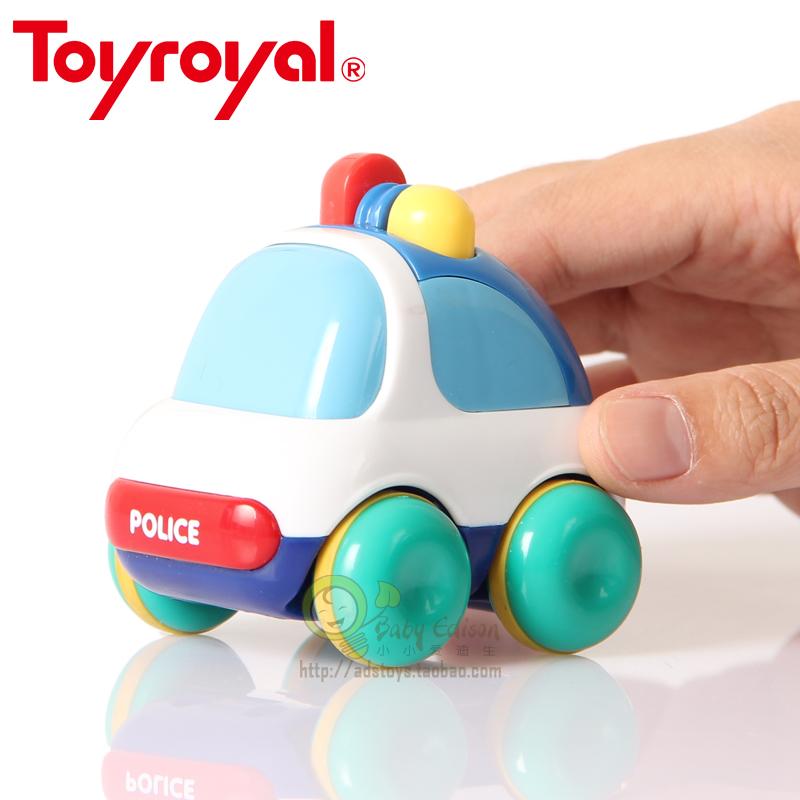 Toyroyal皇室惯性车儿童玩具车消防工程警车小汽车巴婴幼宝宝男孩