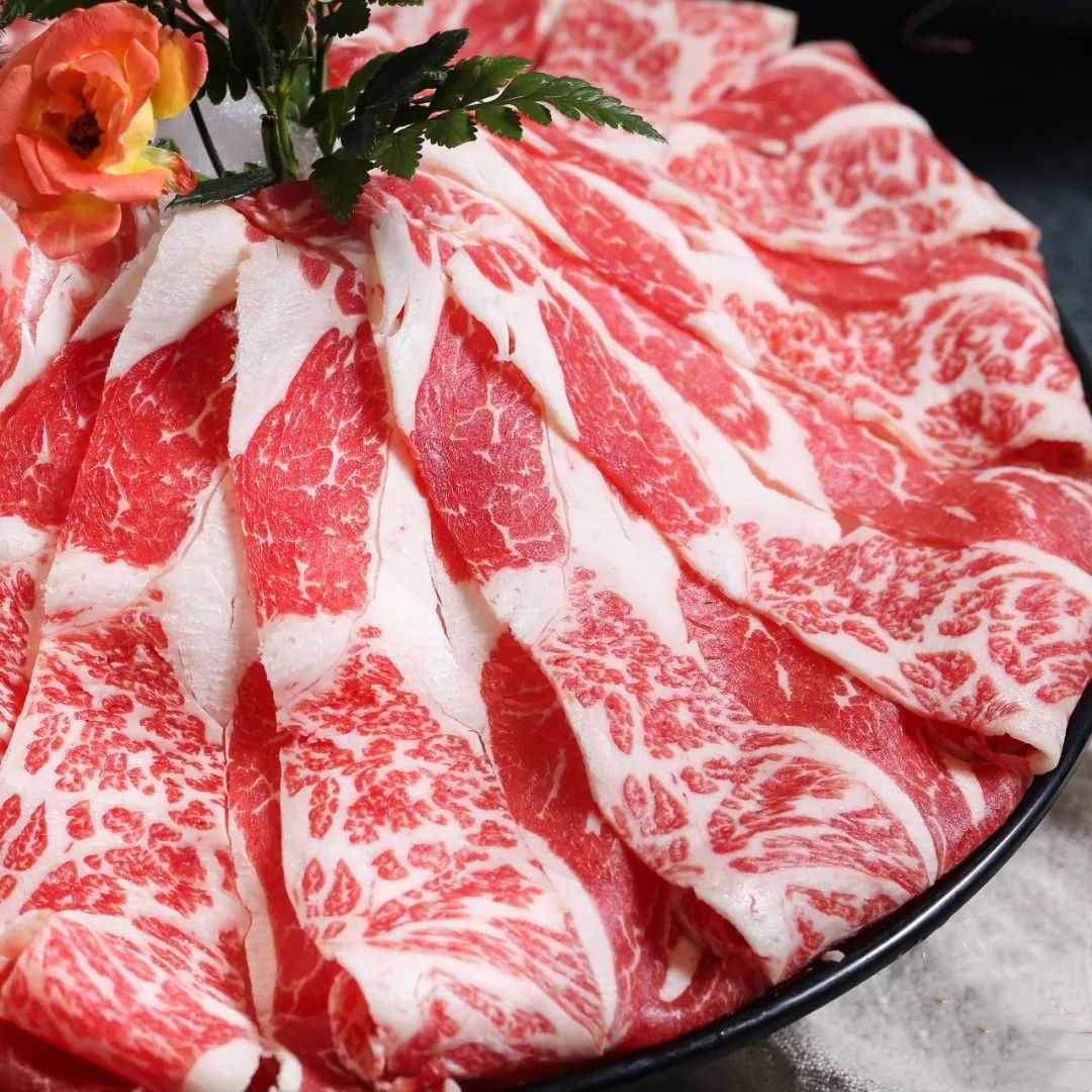 牛小排烤肉片 牛小排卷 250g 奢华雪花牛肉卷 安格斯去骨牛小排 - 图2