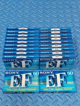 SONY Sony EF60 thin rounded corner box brand new undetached recording blank tape card with collection nostalgia