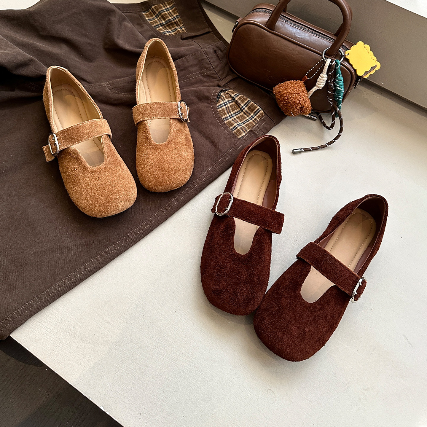 精致时尚~品质新款显瘦牛皮软底平底气质单鞋女鞋子小皮鞋奶奶鞋,淘宝优惠券,粉丝福利购,淘宝优惠卷