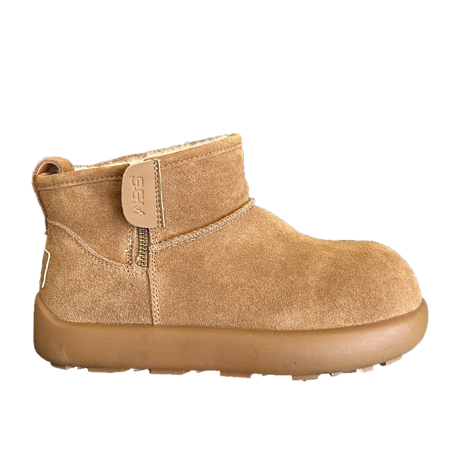 冬季流行~日系甜酷配堆堆袜牛皮加绒保暖短筒雪地靴女棉靴子棉鞋,淘宝优惠券,粉丝福利购,淘宝优惠卷