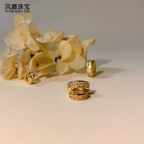 Золотые силиконовые бусины, элитный браслет из бусин, аксессуар, золото 18 карат, функция геолокации