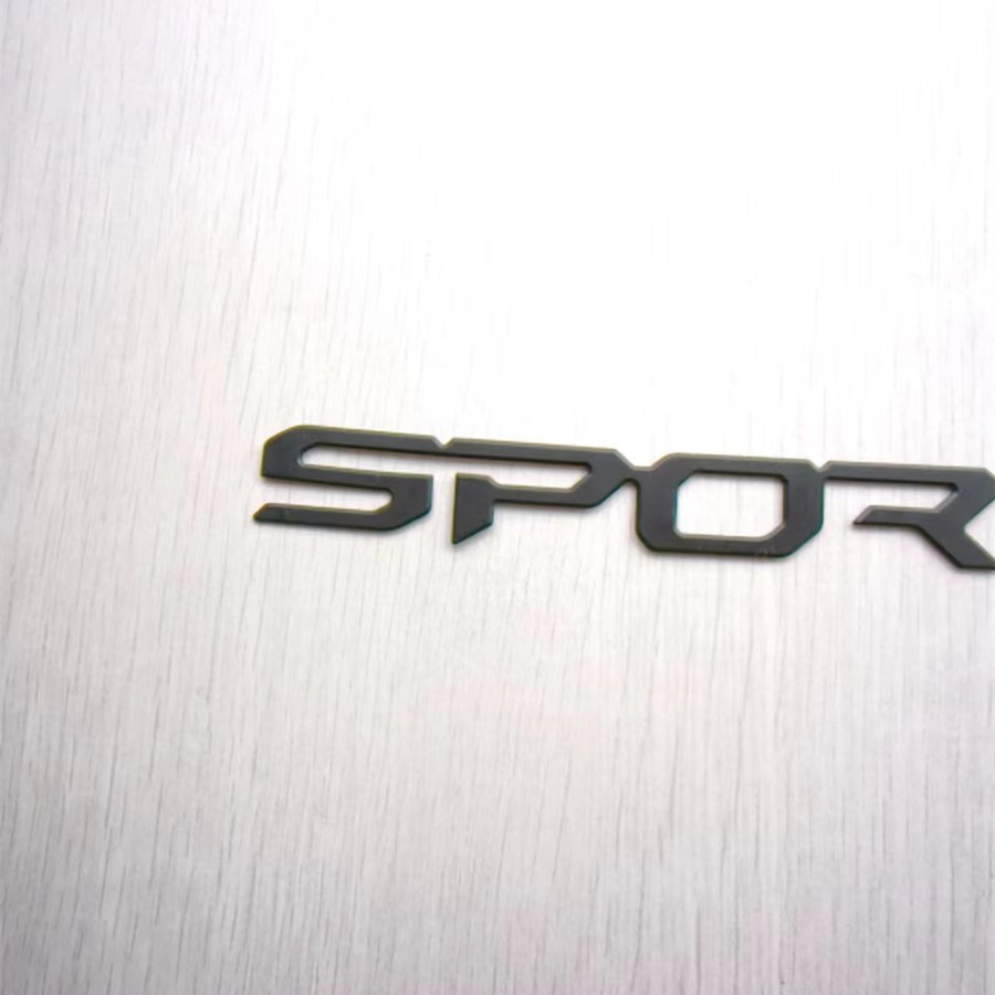 KIA起亚sportage智跑狮跑狮铂拓界铝合金个性车标EMBLEM LOGO黑色 - 图2