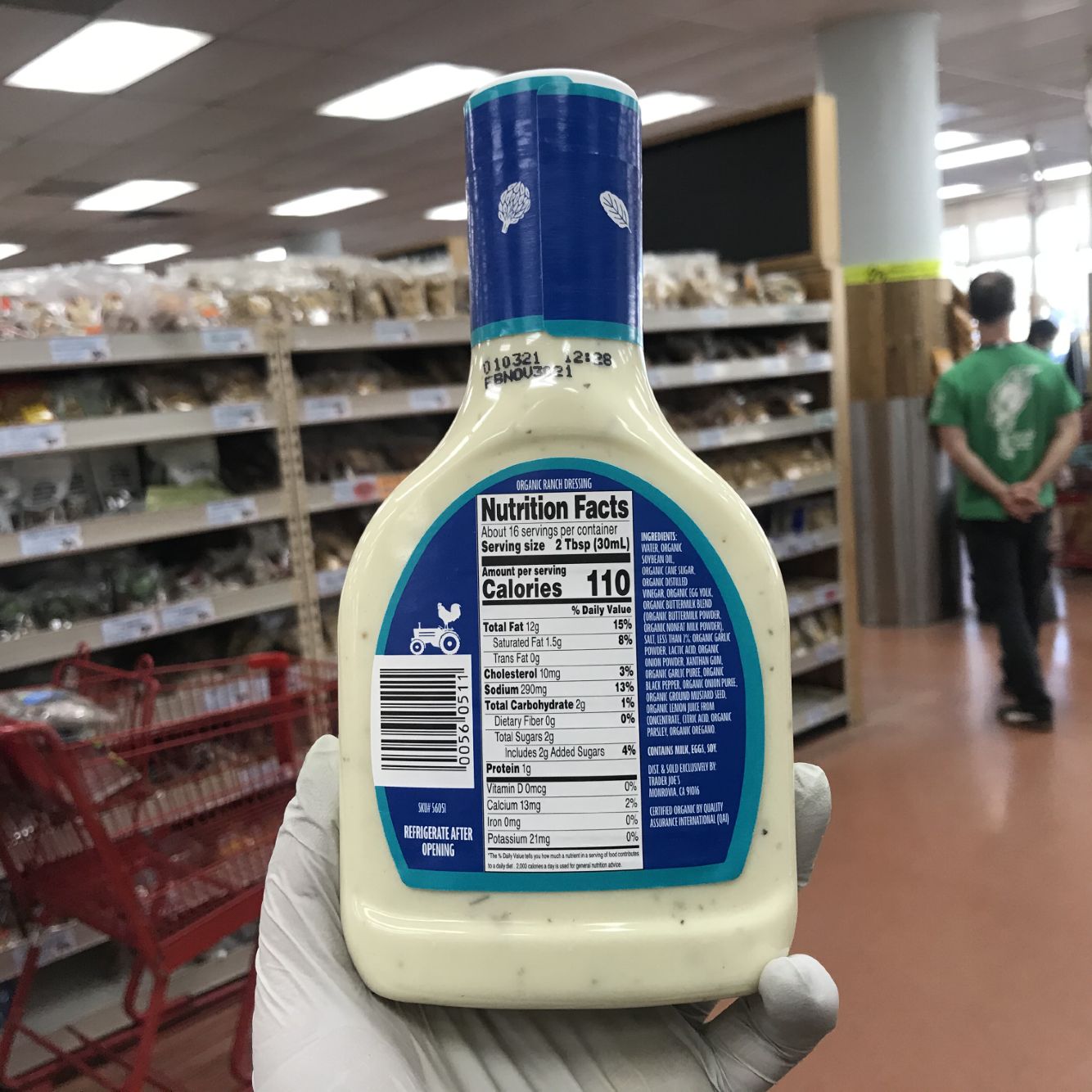 美国代购trader joe's缺德舅ranch dressing沙拉汁酱调料USDA认证 - 图2