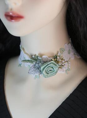 艾米米蕾丝女花朵洛丽塔