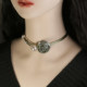 Bubble Pearl Necklace Rose Flower Clavicle Neck Choker Small Fragrance Style Neck Collar New Accessories