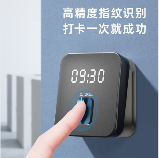 ZKTeco/企业微信 ZK-T3指纹考勤员工打卡机签到wifi远程云报表 - 图1