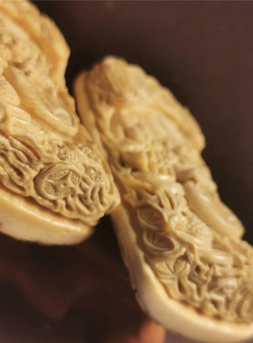 猛犸象牙貔貅文玩配饰手工挂坠