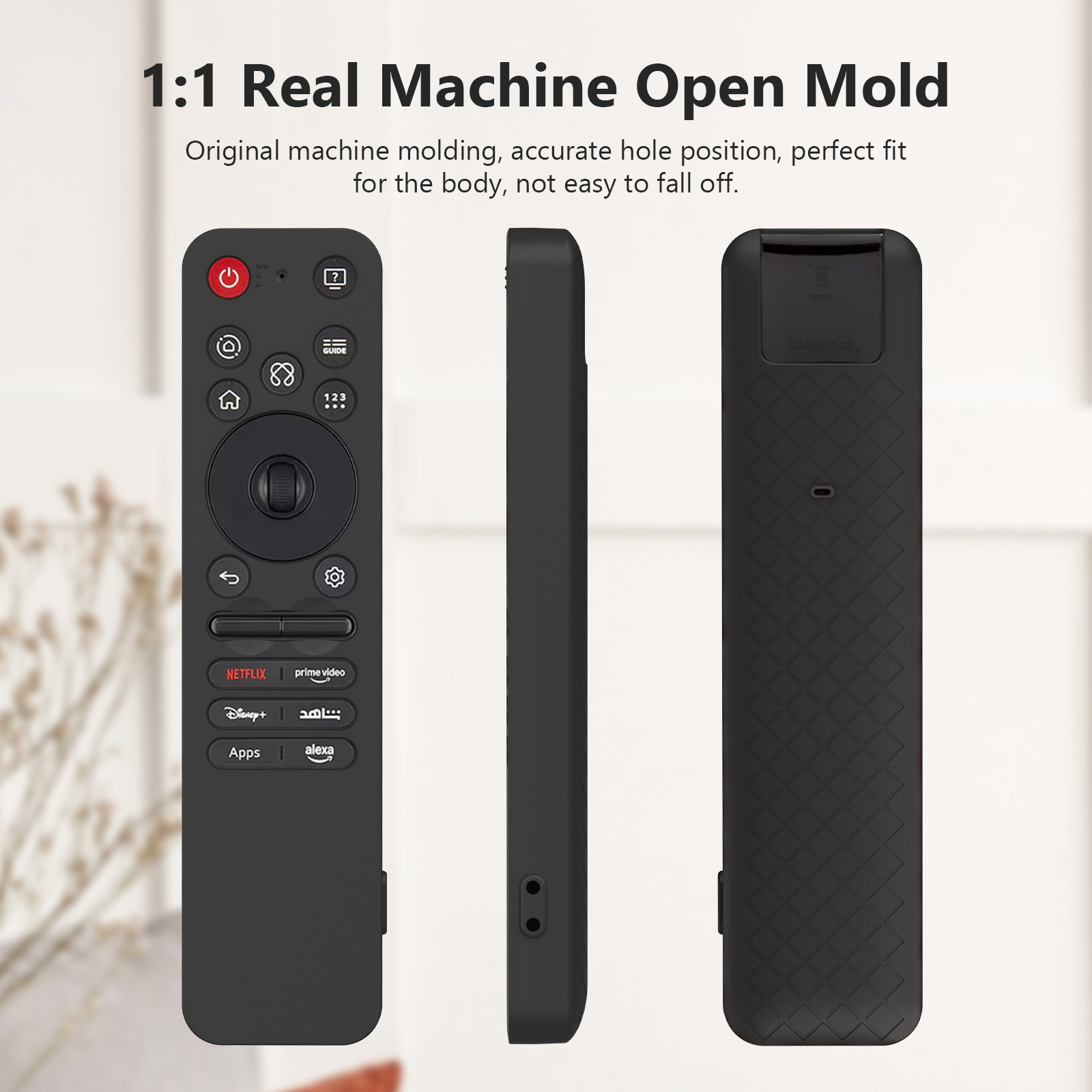 新款适用LG遥控器保护套加厚防摔套C5B5电视机软硅胶套MR25GA透明 - 图0