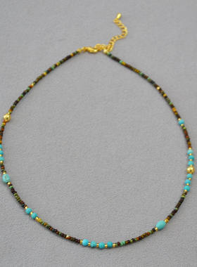 miyasophia铜圆珠链项链