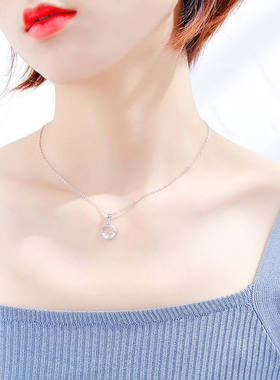 可米丽铜十字链男女通用项链