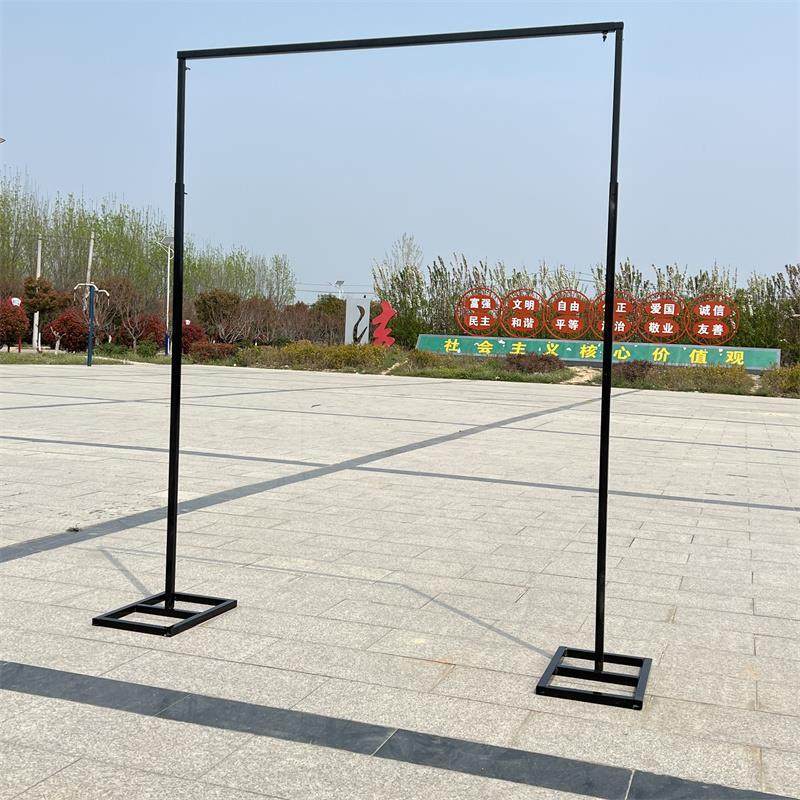 新款婚庆道具拱门背景架伸缩杆婚礼摆件舞台布置金色铁艺架子装饰,淘宝优惠券,粉丝福利购,淘宝优惠卷