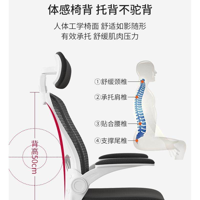 电脑椅家用办公椅卧室靠背舒适座椅书桌椅学生学习久坐人体工学椅,淘宝优惠券,粉丝福利购,淘宝优惠卷