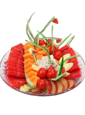 热销特惠仿真水果混搭水果片拼盘食物模型展示样品装饰菜品菜肴摆
