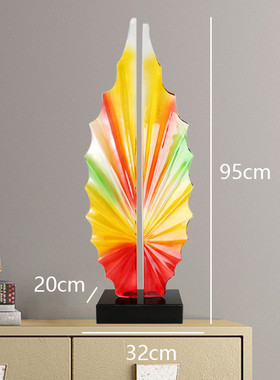 现代轻奢高档雕塑摆件办公室桌面玄关客厅树脂家居装饰品酒店招财