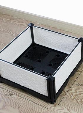正方形种植箱多肉花卉阳台设备第四代组合种菜花盆花架花槽