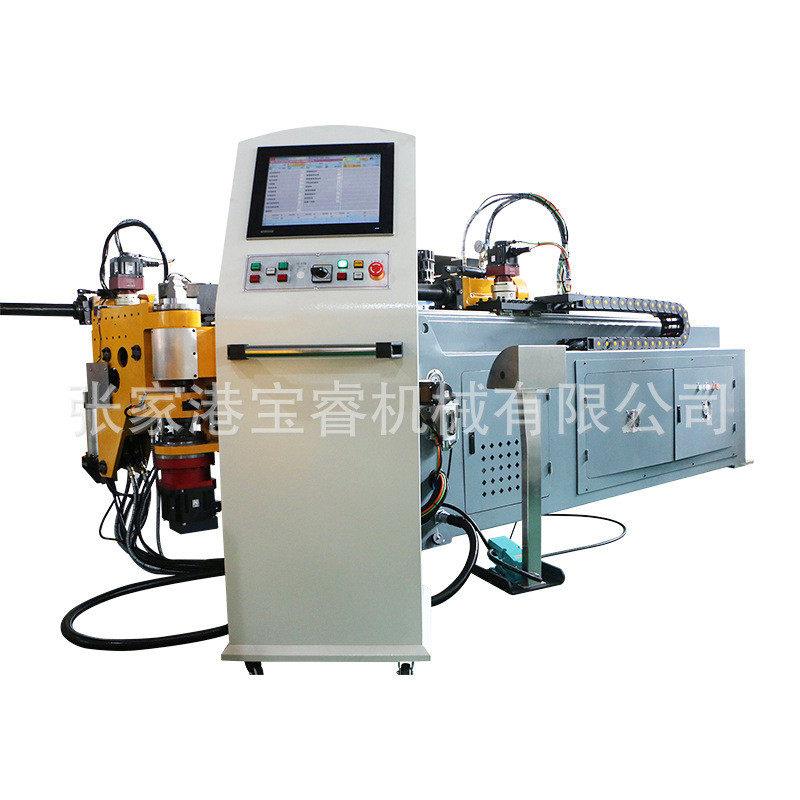 钢管枕折弯成型机械汽车弯头铁管弯管设备左右弯全自动伺服弯管机,淘宝优惠券,粉丝福利购,淘宝优惠卷