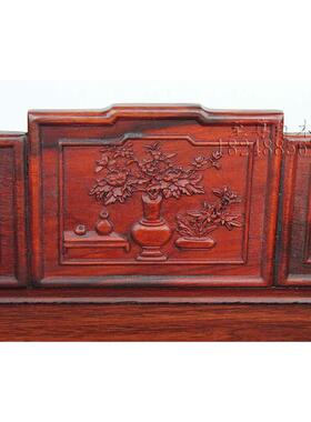 红木家具模型红酸摆件微缩家具微型家具木质枝浮雕罗汉床批发