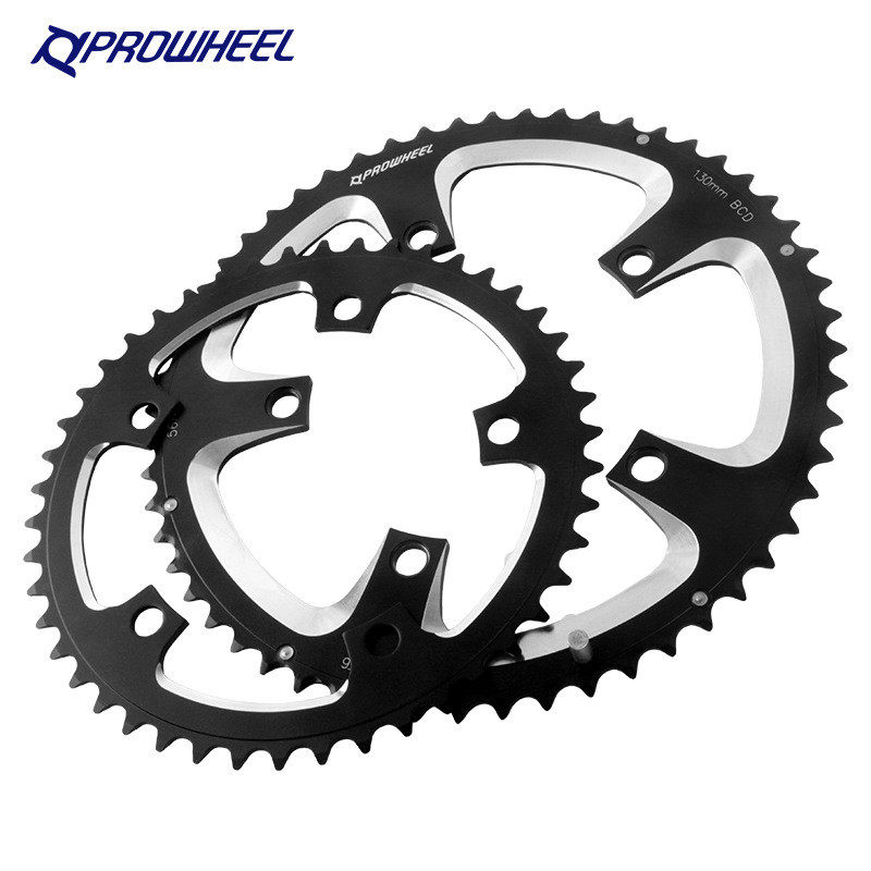 跨境货源prowheel折叠自行车130BCD牙盘片46T 56T牙盘改装修补片,淘宝优惠券,粉丝福利购,淘宝优惠卷