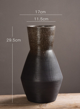 北欧风陶瓷花瓶家居插花假花客厅现代化创意白色小干花简约装饰品