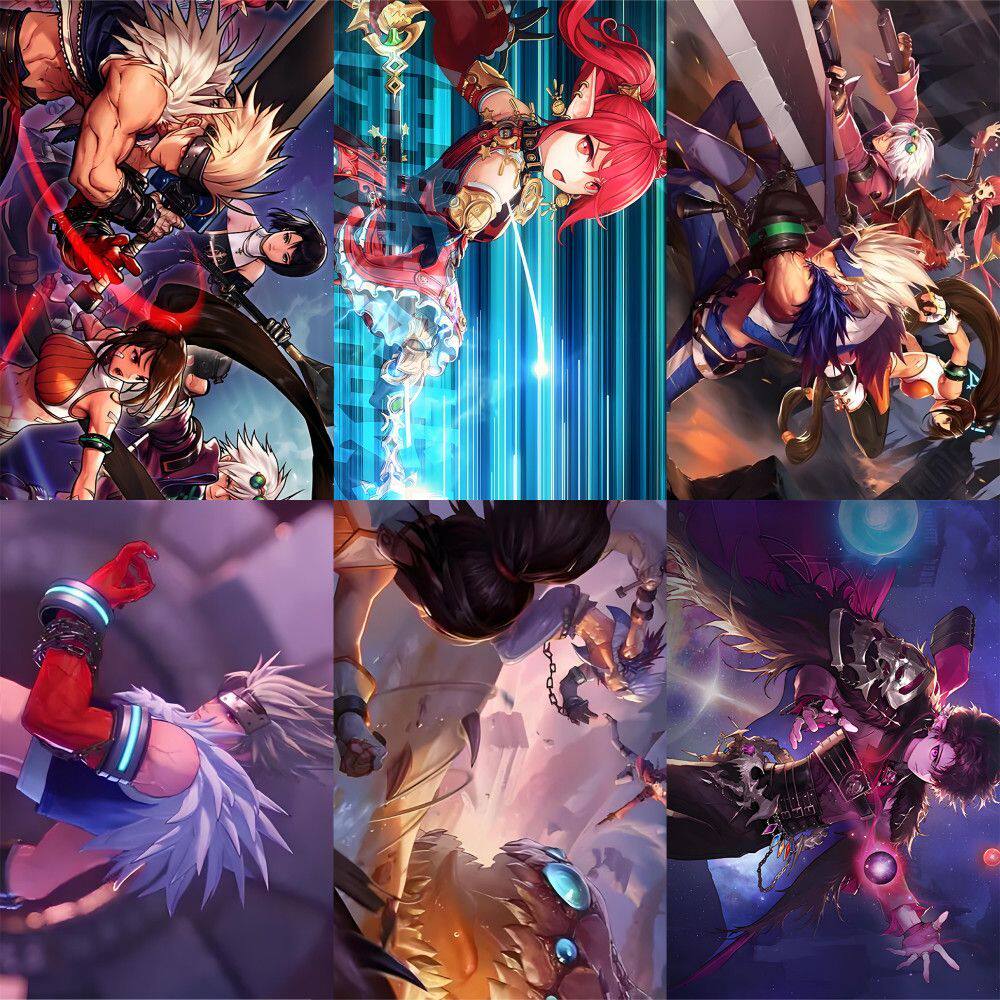 地下城与勇士官网126张地下城与勇士贴纸周边手账高颜值diy人物贴画笔记本