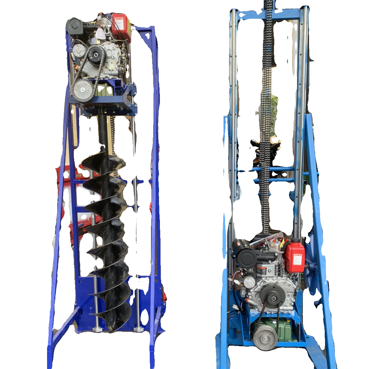 山地光伏灌桩钻孔机栽电杆打洞机地基加固钻眼机柴油拧地螺旋钻机,淘宝优惠券,粉丝福利购,淘宝优惠卷