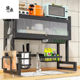 Stainless steel bowl rack kitchen water storage rack household bowl and dish pool dustproof with cabinet door bowl and dish storage factory direct sales