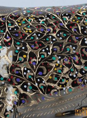 巴基斯坦动物铜器旺市铜牛股牛地产金融财经铜牛旺华尔街牛摆件