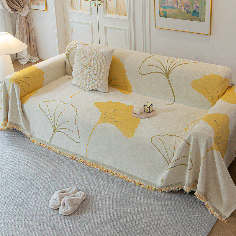 四季通用现代简约雪尼尔沙发巾一片式全包沙发盖布防滑耐脏沙发巾,淘宝优惠券,粉丝福利购,淘宝优惠卷