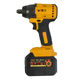 Brushless electric wrench lithium battery impact wrench 20V rack worker electric wrench 22 sleeve repair tool