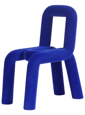 极简抽象创意轻奢北欧后现代树脂小凳子椅子摆件家居儿童房装饰品