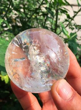 莱透体阿赛斯特梵天高频能量水晶球高带彩虹球