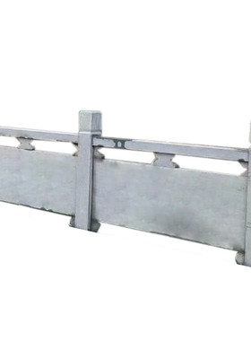 厂家镂空供应石雕栏杆花岗岩石材栏杆水库河岸景观石材石栏杆