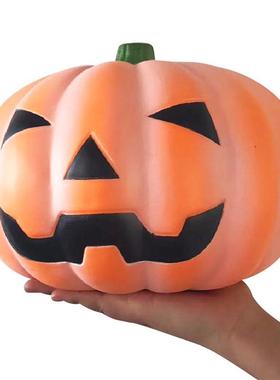 万圣节超大回弹慢南瓜squishy厂家直销