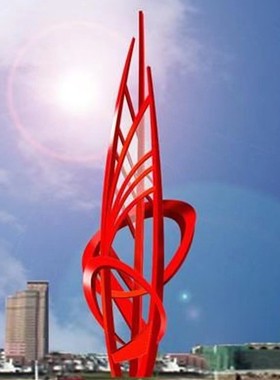 大型不锈钢摆源头厂家学校书卷造型文化广场景观白钢金属校园雕塑