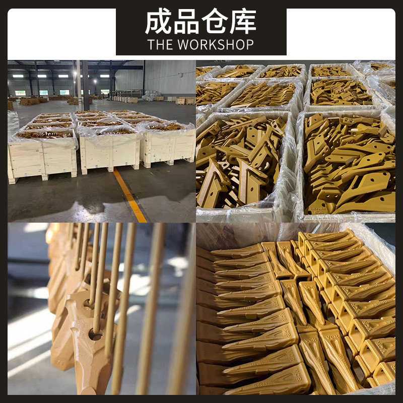 挖机配件小松60/100/三一75/徐工60斗齿销子齿座牙王合金耐磨新款 - 图2