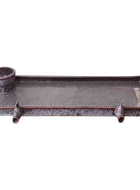 批发陶瓷流水板鱼缸流水瀑布循环水配大水缸造景假山喷泉摆件系统