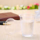 Shengyuan disposable cup plastic cup thickened transparent thread cup PP170ML office drinking tea home dining
