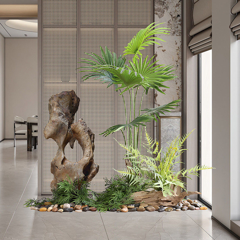 户外庭院太湖石假山造景花盆小花园布置仿石景观玄关装饰落地摆件,淘宝优惠券,粉丝福利购,淘宝优惠卷