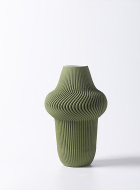 热销3d打印陶瓷花瓶艺术装饰花器简约现代样板间售楼处桌面工艺品