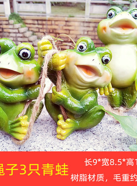 货源动物吊件家居装饰品挂件空中挂饰树上松鼠猴子树脂工艺品