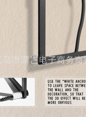 现货秒发现代墙壁3d纹理抽象金属设计铁艺沙发背景墙装饰画