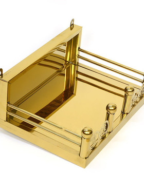 430不锈钢金色神龛壁挂式吊柜供奉神台神位架不锈钢贡台家居佛龛