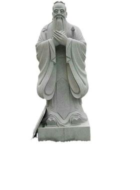 石雕孔子像雕塑大型孔子花岗岩石雕像校园古代历史人物雕塑摆件