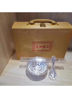 银杯碗筷工艺品摆件电镀银器套装批发种六件套可多银壶搭配