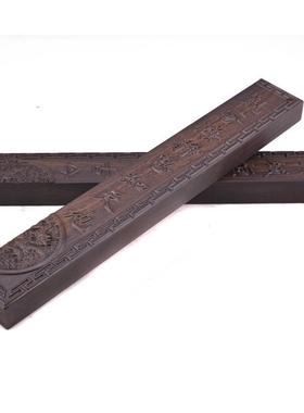 红木雕刻工艺镇尺创意摆件黑檀木镇纸压纸书法文房用品厂家批发