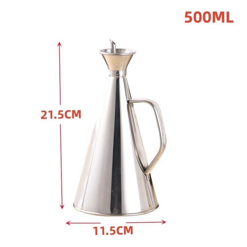 加厚不锈钢油壶料酒油壶防漏油壶油瓶家用油瓶酱香油瓶酱瓶储油罐,淘宝优惠券,粉丝福利购,淘宝优惠卷