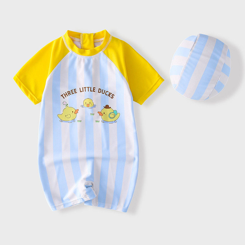 1-6岁宝宝泳衣儿童连体可爱专业训练游泳衣幼儿男童女孩速干泳装,淘宝优惠券,粉丝福利购,淘宝优惠卷